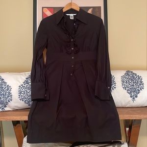 Diane con Furstenburg Ruffle Front Dress